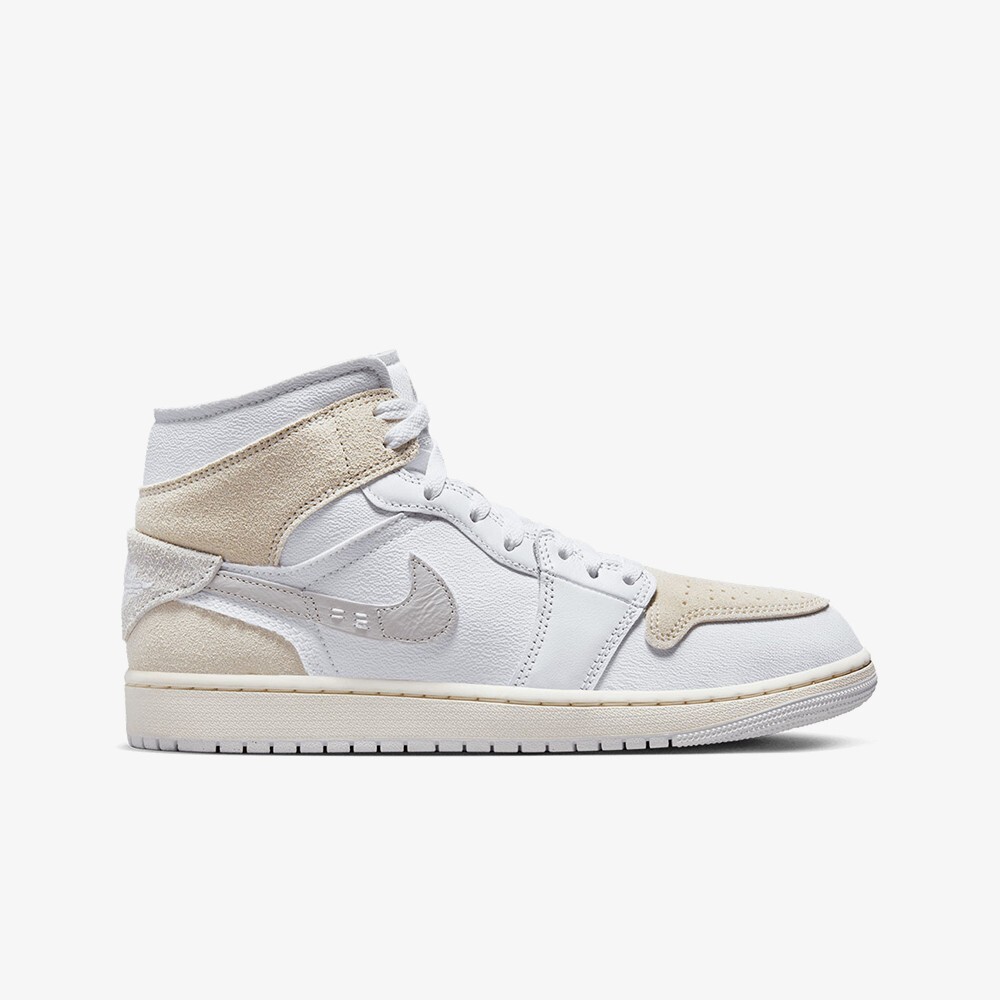 

Кроссовки 1 Mid SE Craft 'Light Orewood Brown' Jordan, коричневый