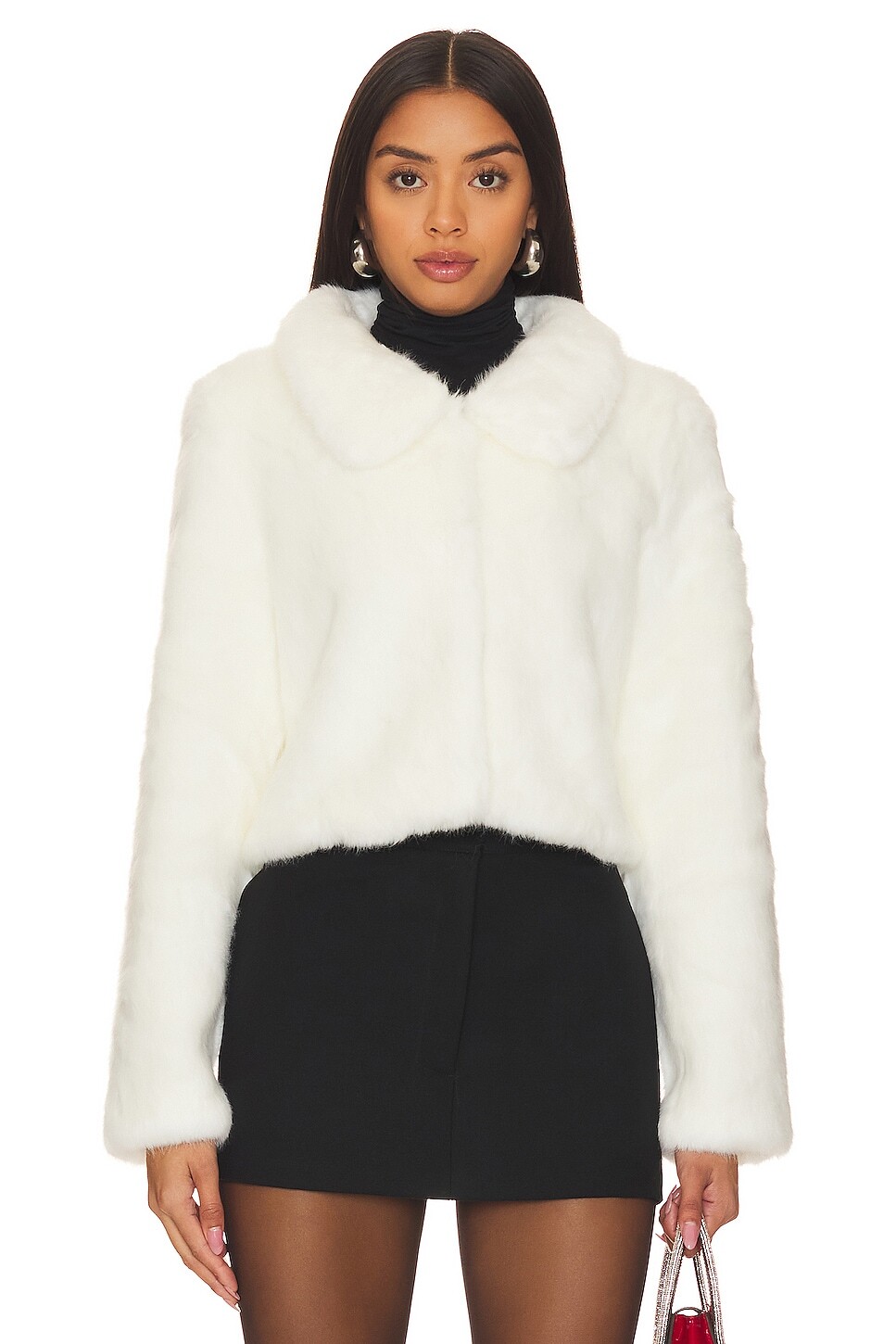 

Куртка Unreal Fur Tirage Cropped, цвет Blanc
