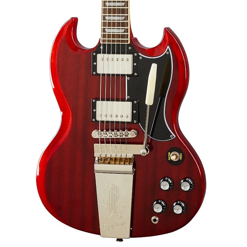 

Электрогитара Epiphone SG Standard '61 Maestro Vibrola Electric Guitar, Vintage Cherry