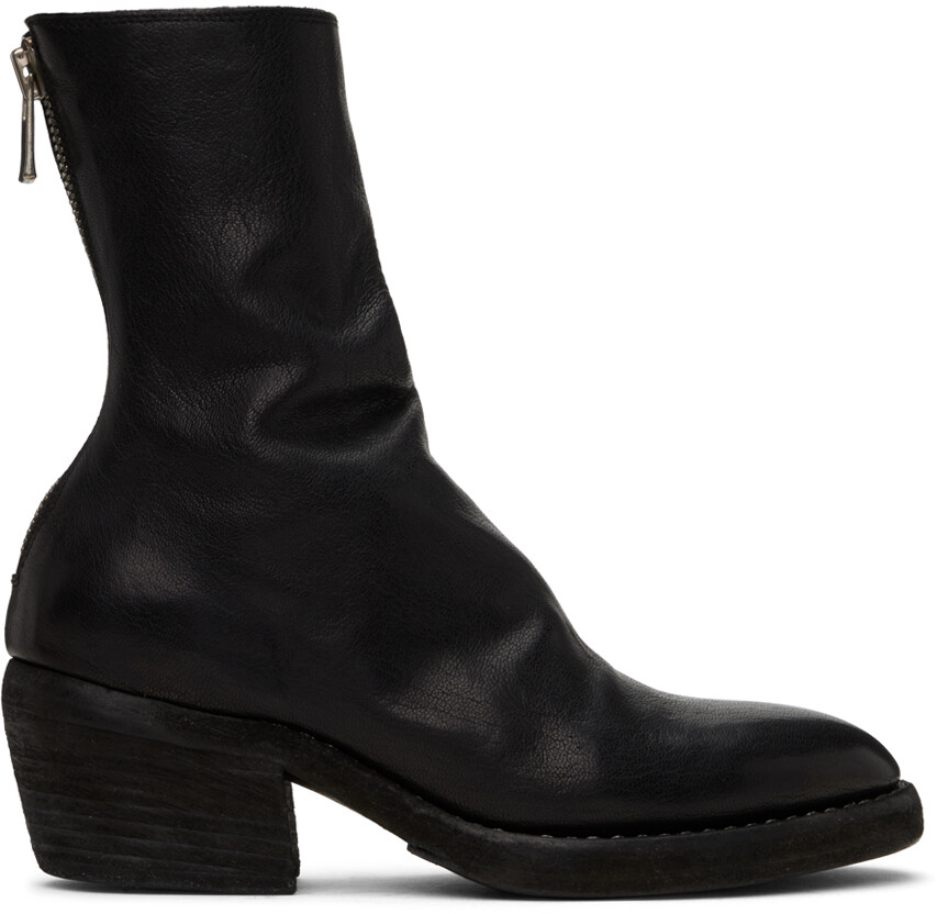 

Черные ботинки VG05 Guidi