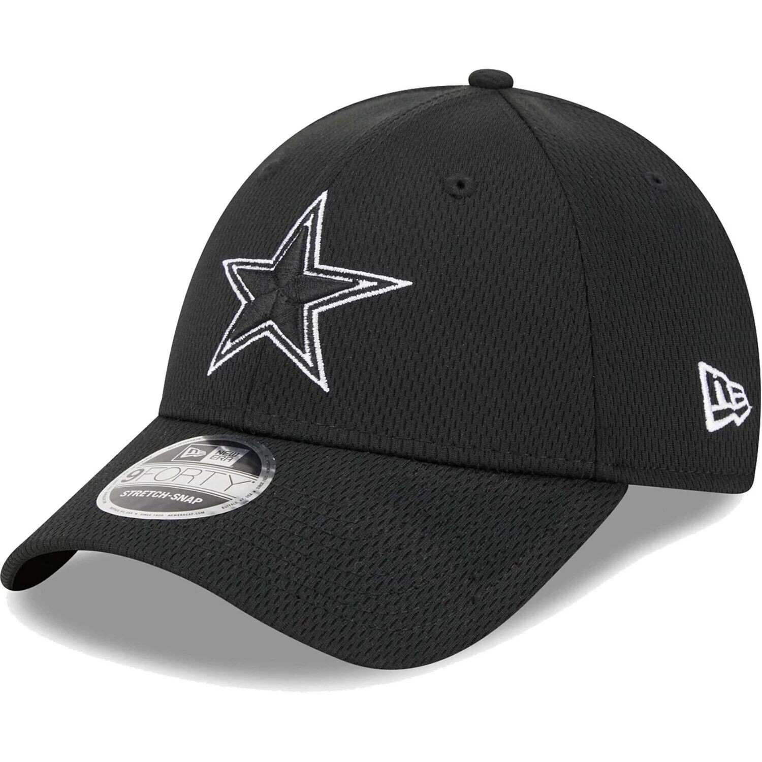 

Мужская регулируемая кепка New Era Black Dallas Cowboys Main B-Dub 9FORTY