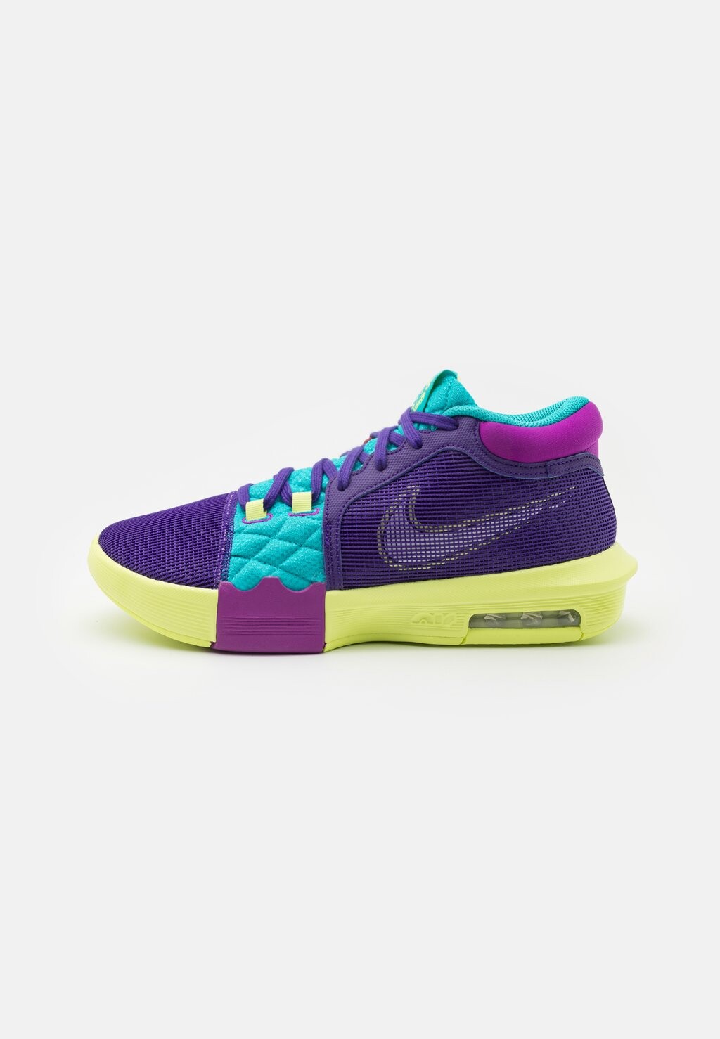

Баскетбольные кроссовки LEBRON WITNESS VIII Nike, цвет field purple/white/dusty cactus