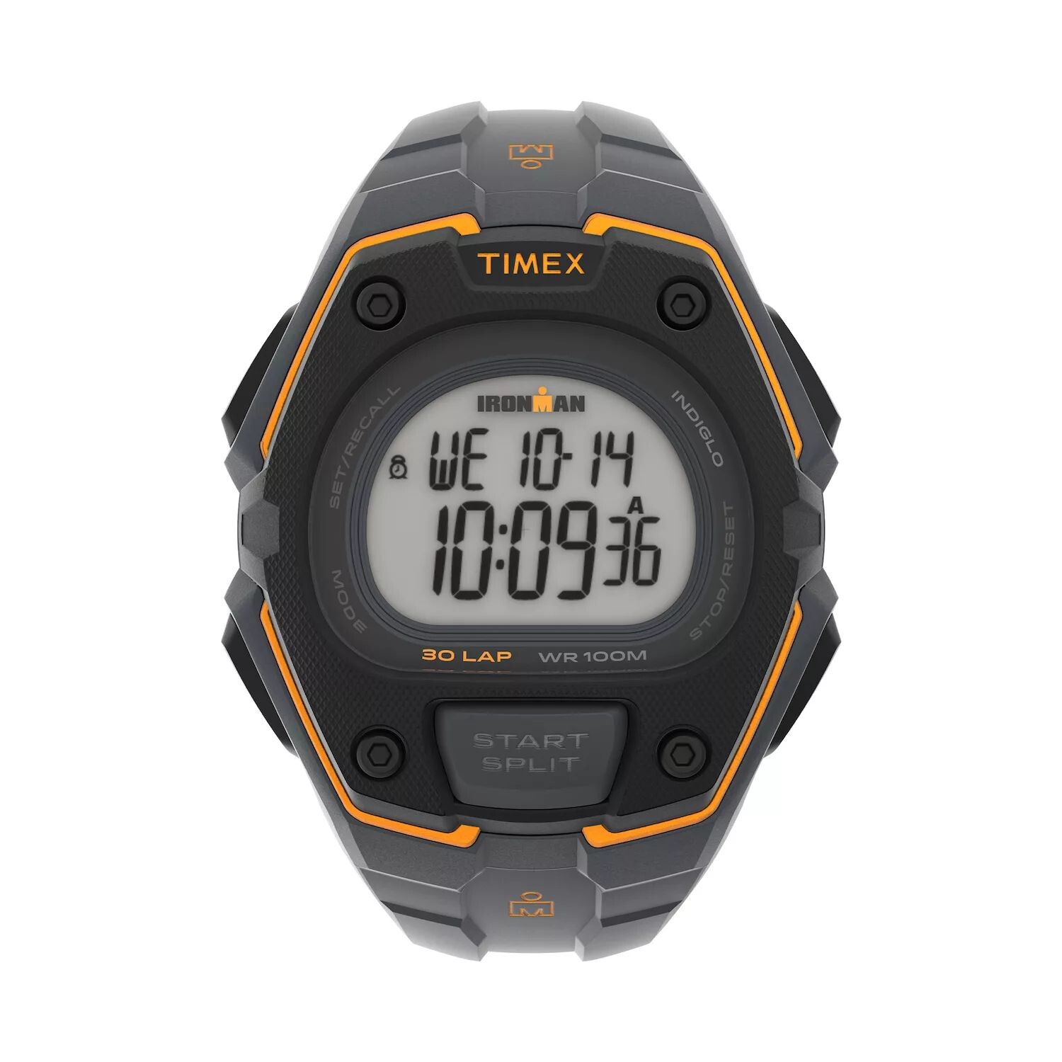 

Мужские классические цифровые часы Ironman на 30 кругов — TW5M48500JT Timex