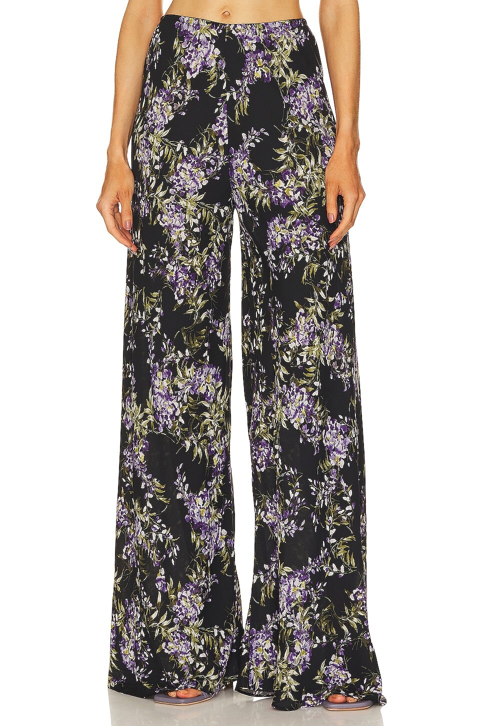 

Брюки Norma Kamali Bias Elephant, цвет Lavender Floral
