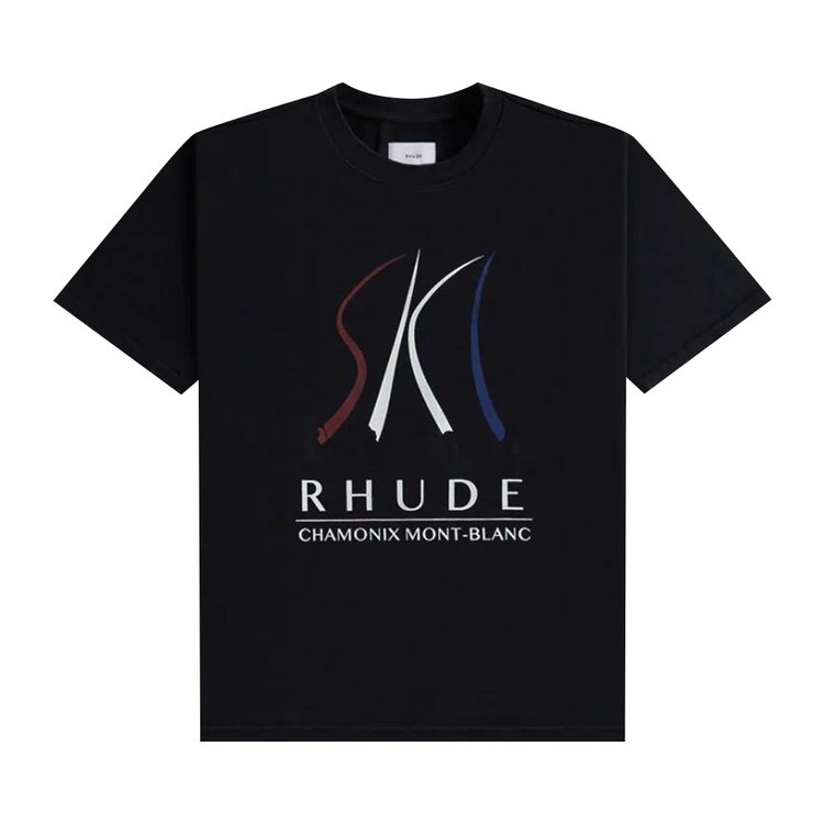 

Футболка Rhude Heavy Weight T-Shirt, цвет Vintage Black