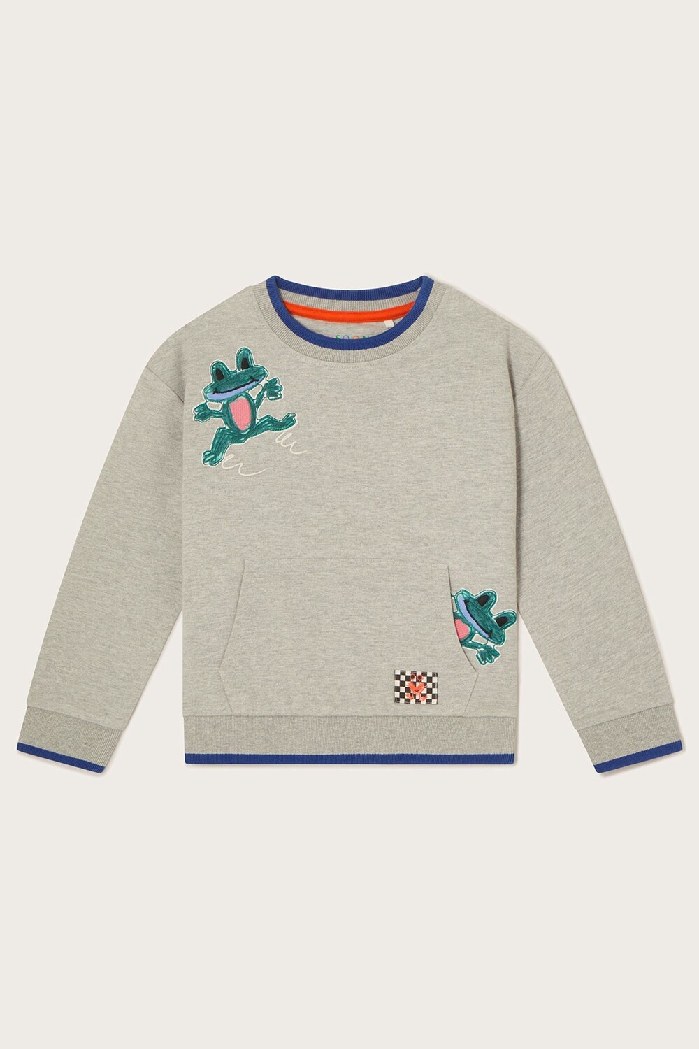 

Толстовка Marl Frog Monsoon, серый
