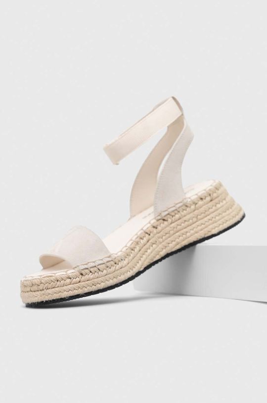 

Сандалии SPORTY WEDGE ROPE ON CON Calvin Klein Jeans, бежевый