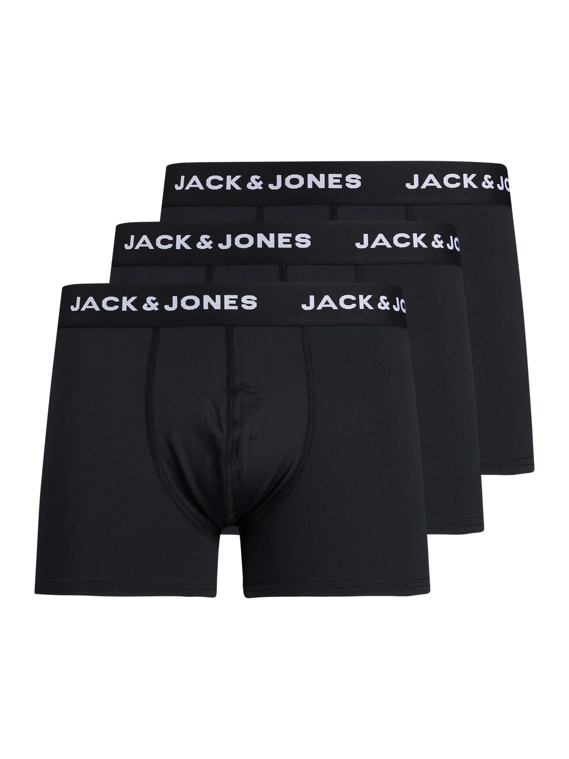 

Боксеры Jack & Jones Trunk JACBASE MICROFIBER TRUNKS 3 шт slim, черный