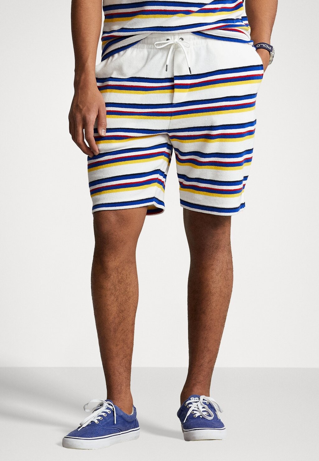 

Шорты ATHLETIC Polo Ralph Lauren, белый мульти