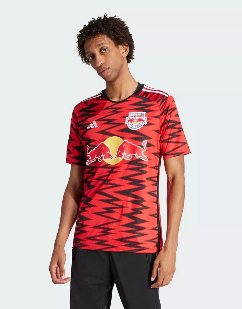 

adidas – красная футболка из домашнего джерси New York Red Bulls 24/25 adidas performance