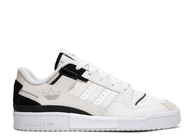 Кроссовки Adidas FORUM EXHIBIT LOW 'OFF WHITE BLACK', белый кроссовки wmns adidas originals forum exhibit low 2 ie7996 белый