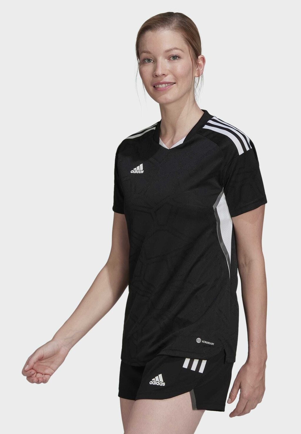 

Футболка с принтом Adidas, черный