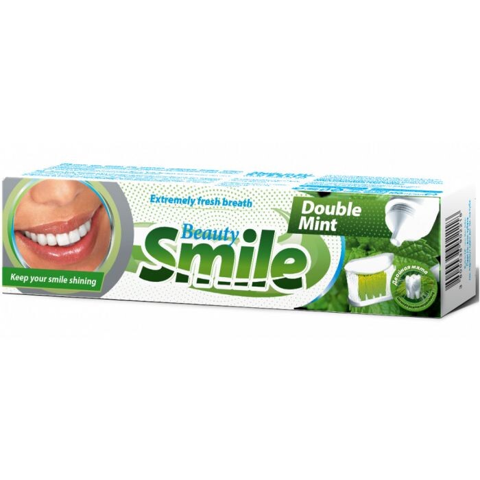 

Зубная паста Pasta de Dientes Double Mint Beauty Smile, 100 ml