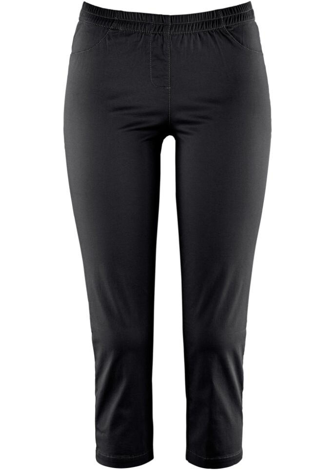

Трегинсы стрейч 3/4 Bpc Bonprix Collection, черный