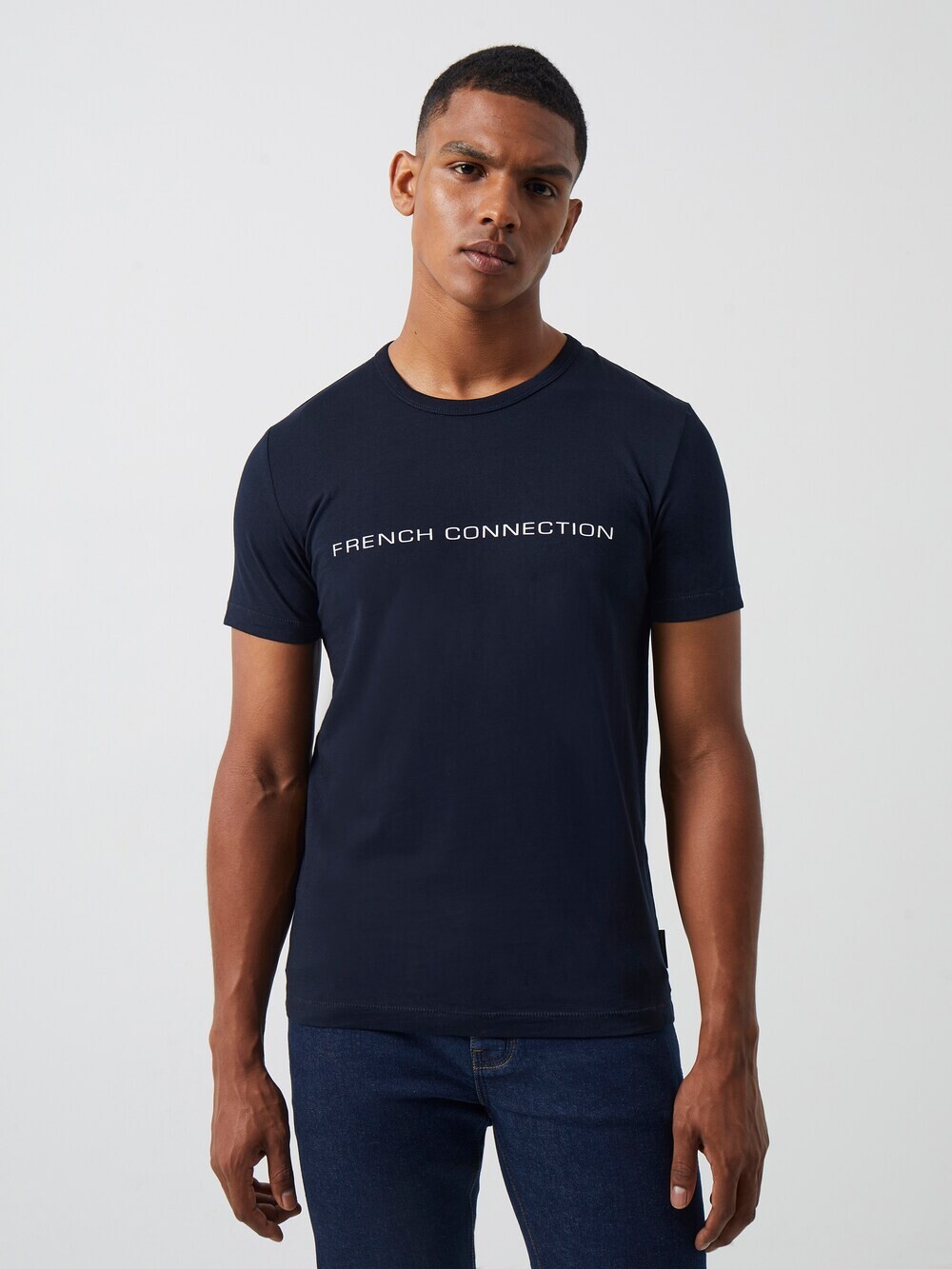 

Футболка French Connection, темно-синий