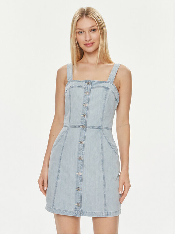 

Джинсовое платье узкого кроя Levi's, синий
