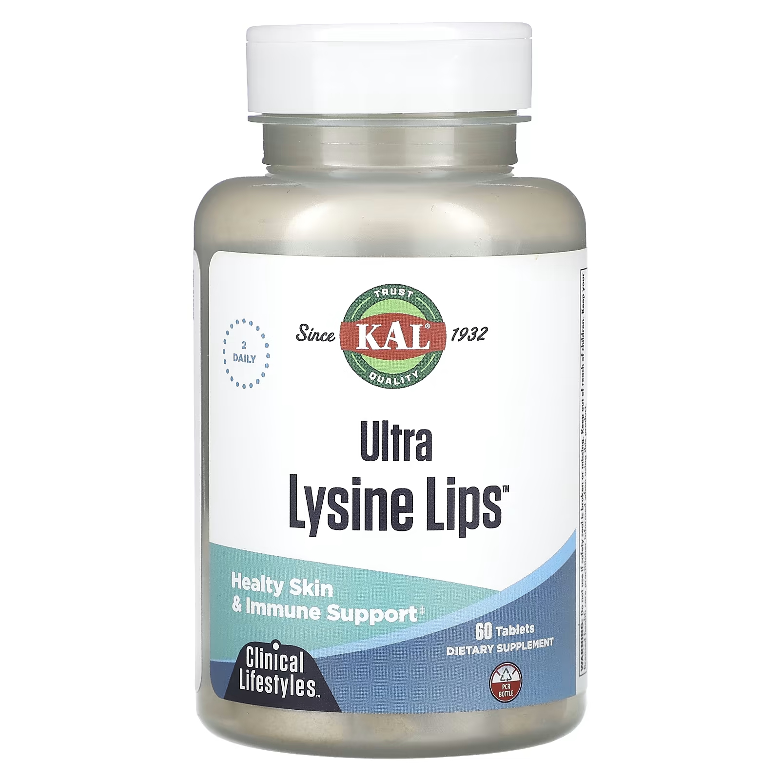 Пищевая добавка Kal Ultra Lysine Lips, 60 таблеток цена и фото
