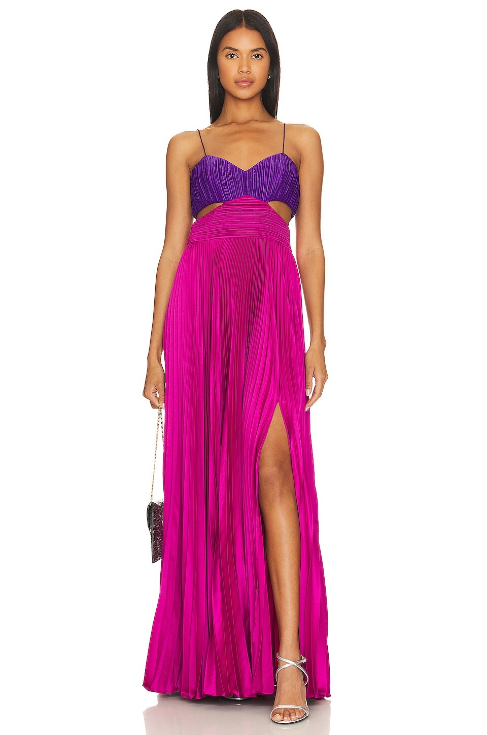 

Платье AMUR Elodie Gown, цвет Purple & Fuchsia