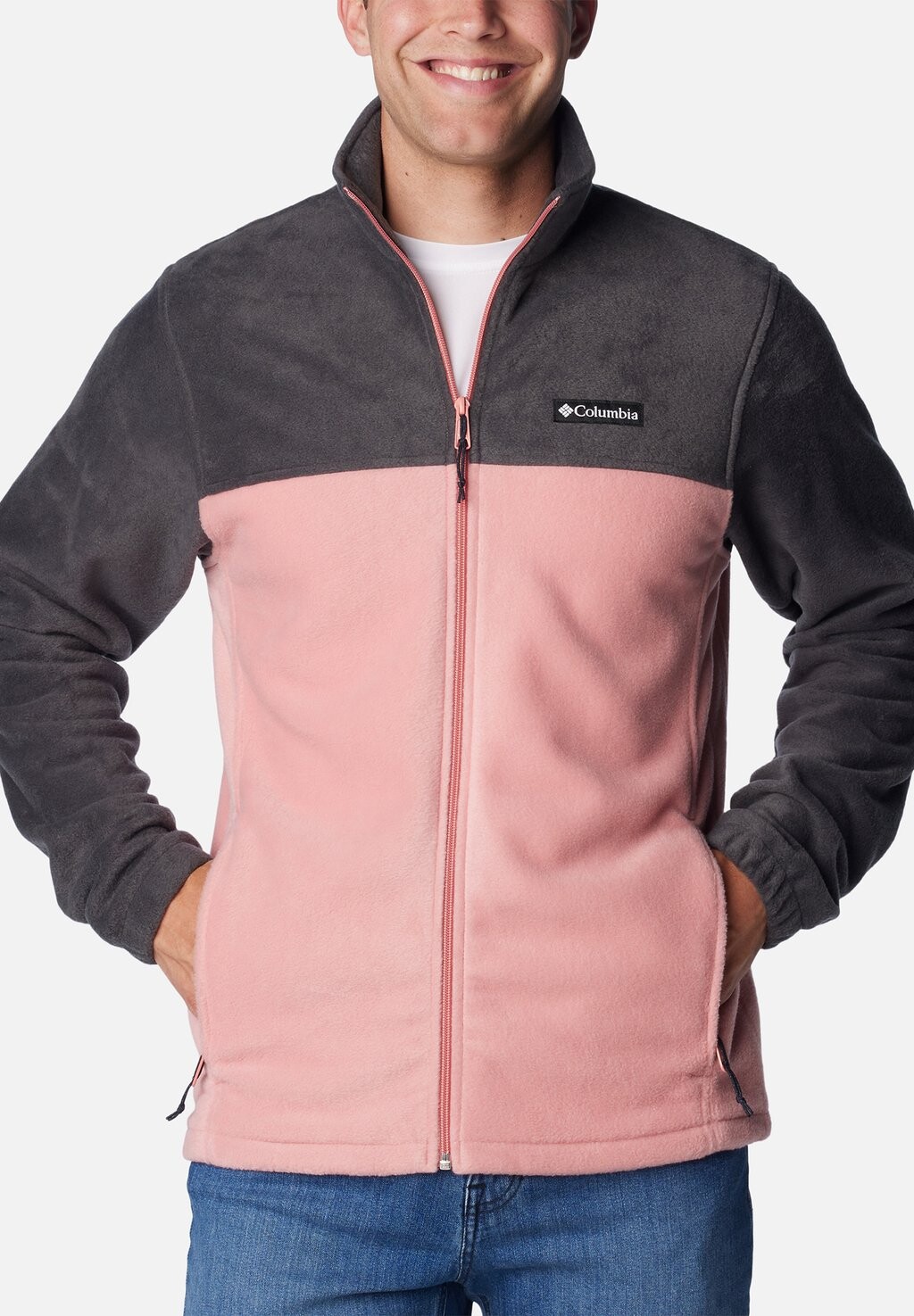 

Флисовая куртка STEENS MOUNTAIN FULL ZIP 2.0 Columbia, цвет shark, pink agave