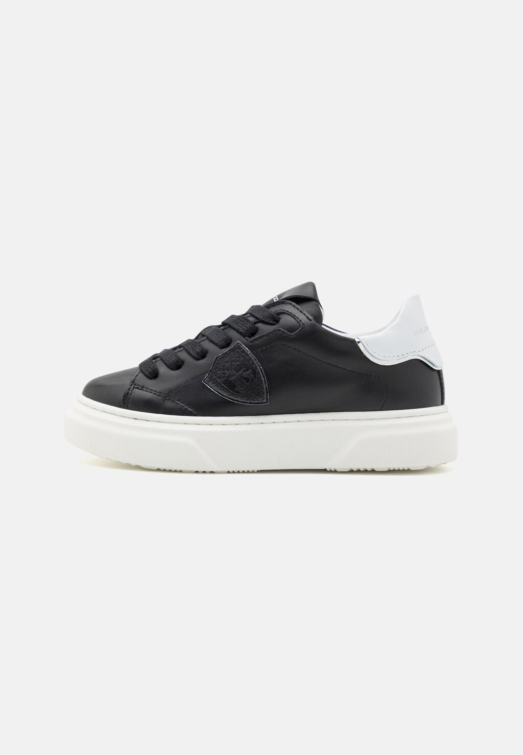 

Кроссовки низкие UNISEX Philippe Model, цвет black/white/silver