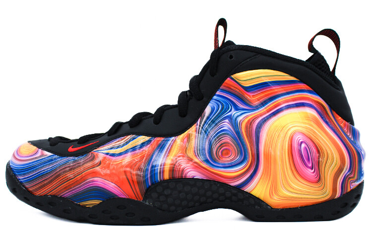 

Кроссовки Nike Foamposite One Vintage Basketball Shoes Men Mid-top Red/Dark Beetroot/Black, черный
