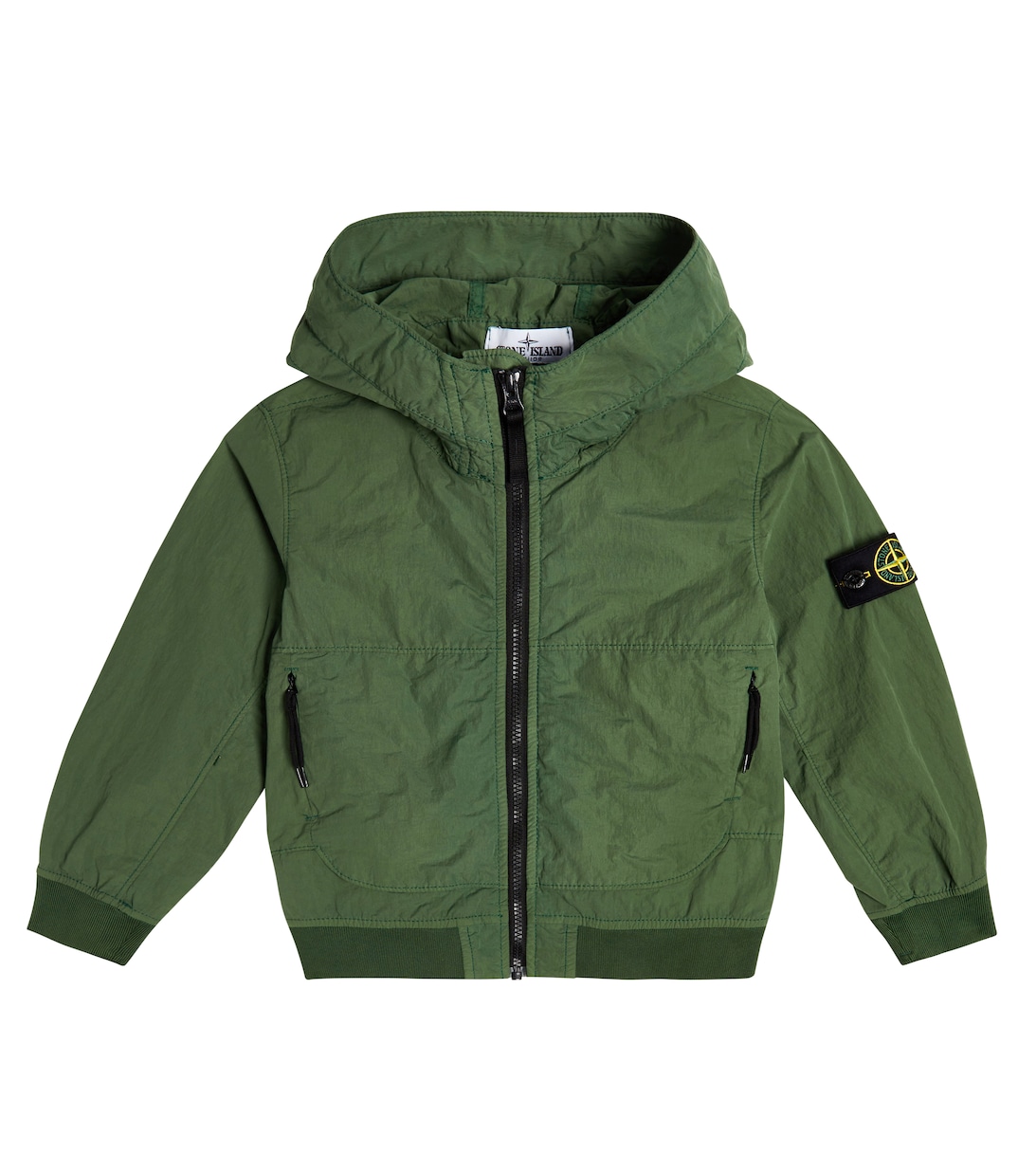 Техническая куртка Stone Island Junior, зеленый