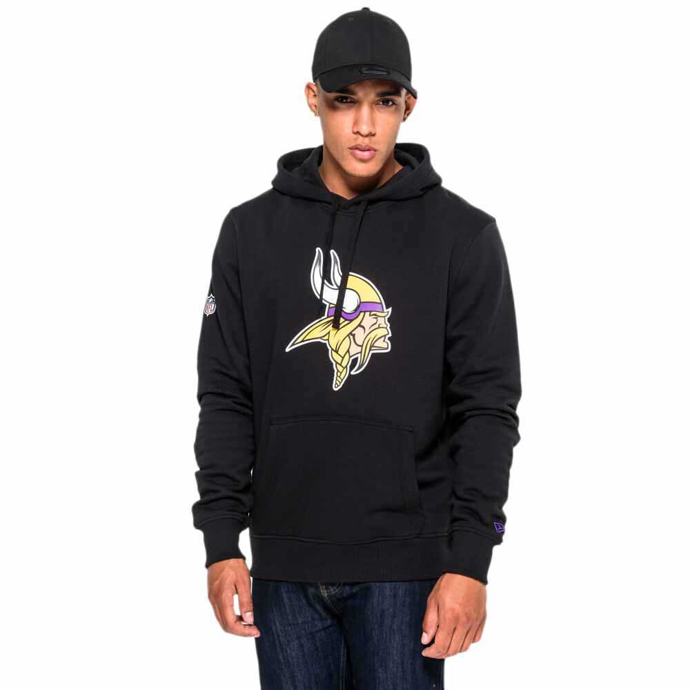 

Худи New Era NFL Team Logo Minnesota Vikings, черный