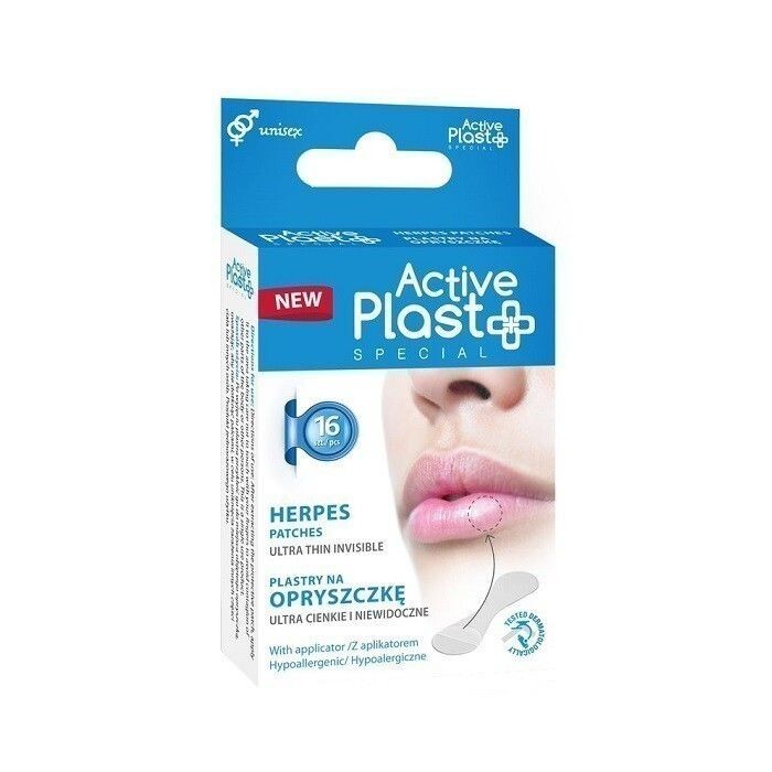 

Activ-Plast Plastry Na Opryszczkę пластыри от герпеса, 16 шт.