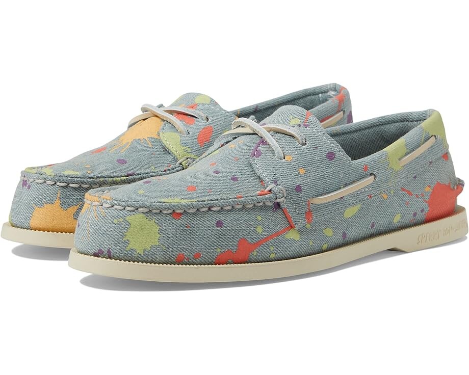 

Топсайдеры Sperry Authentic Original 2-Eye Pride, синий мульти