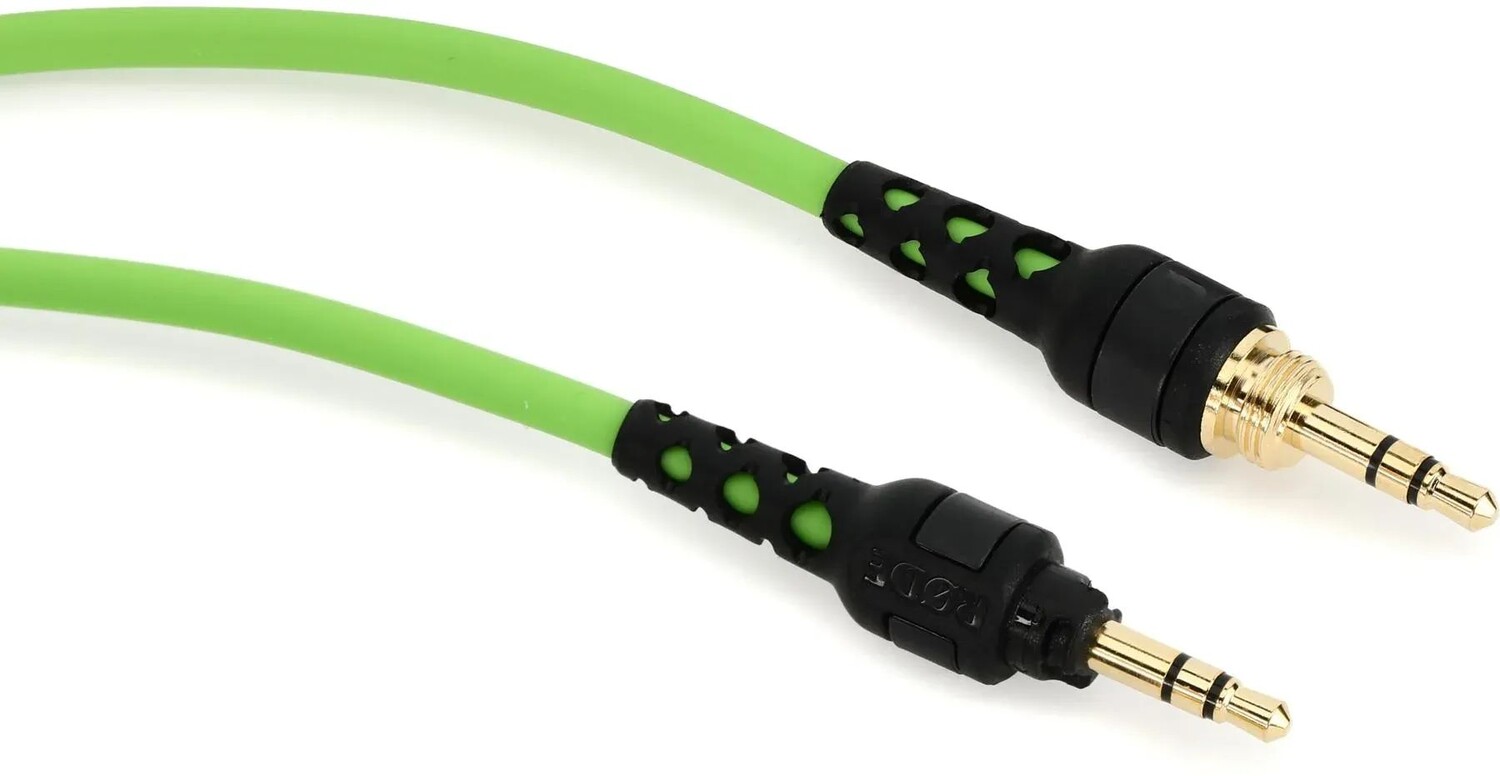 

Rode NTH-100 Кабель TRS 3,5–3,5 мм — 3,9 фута, зеленый