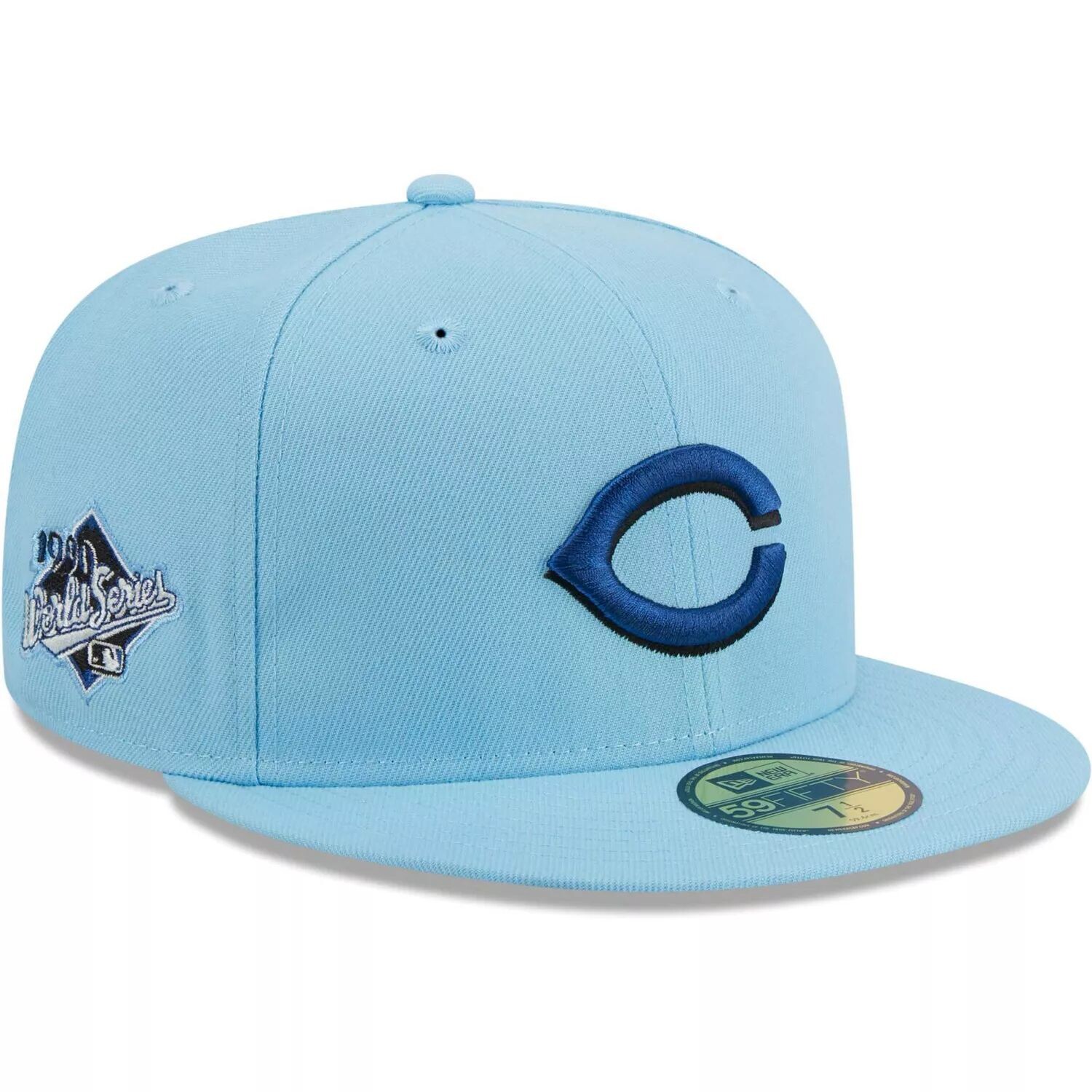 

Мужская приталенная шляпа New Era голубая Cincinnati Reds 59FIFTY
