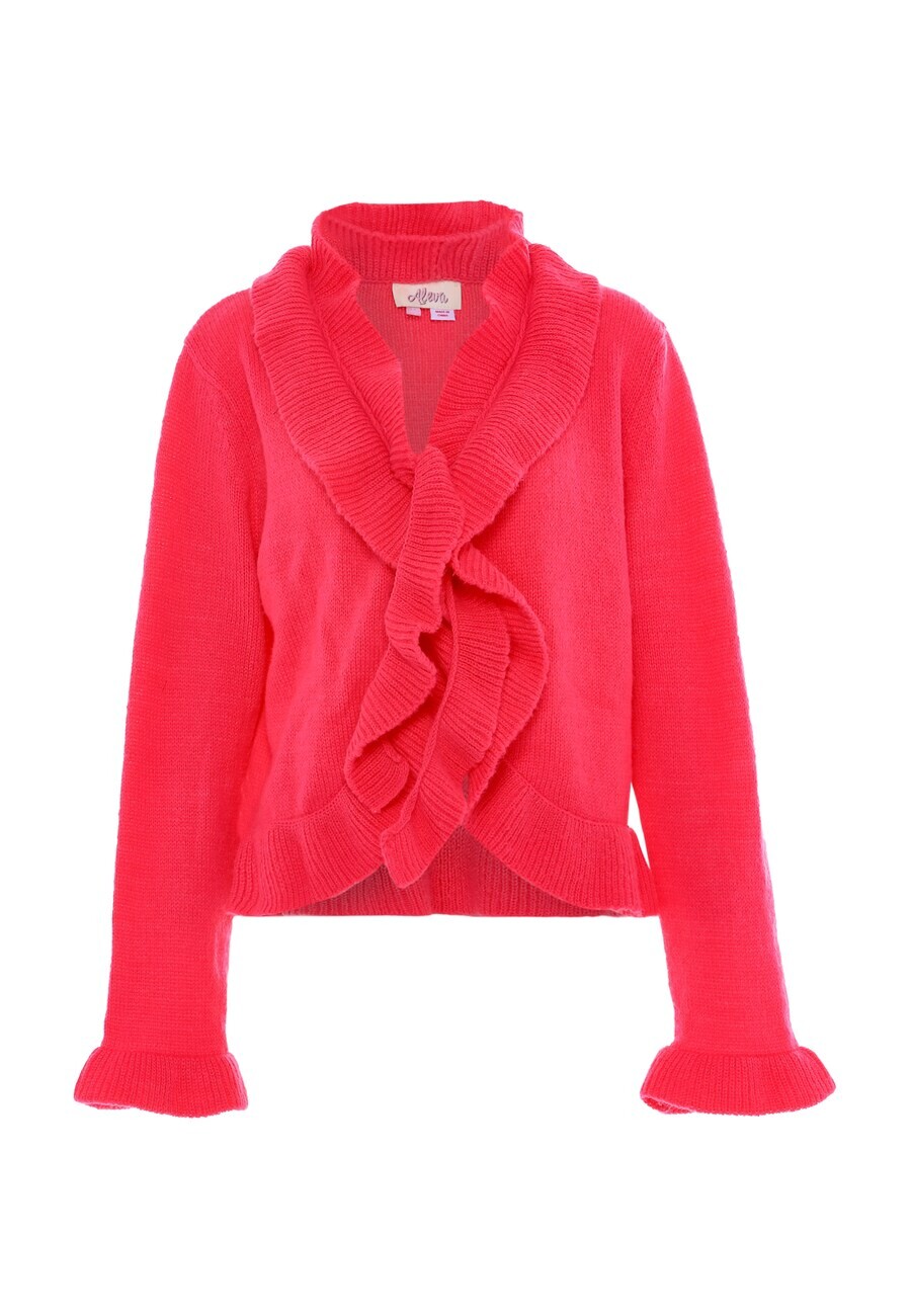 

Кардиган aleva Knit Cardigan, фуксия