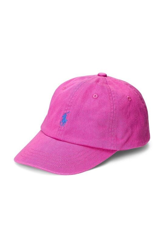 

Детская хлопковая шапка Polo Ralph Lauren 322785653028, розовый