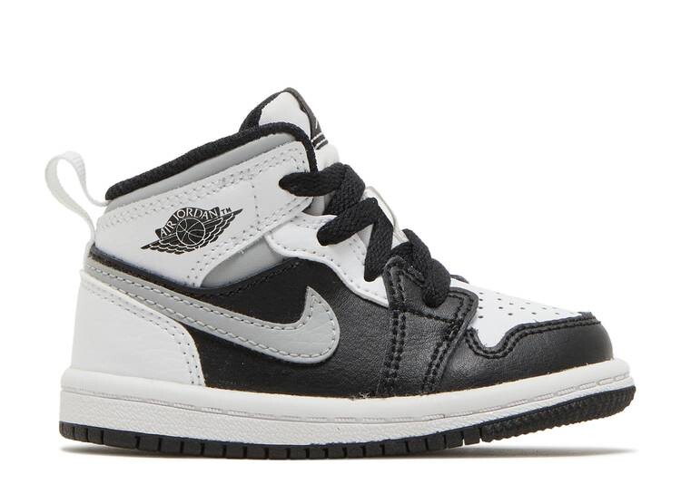 

Кроссовки AIR JORDAN 1 MID TD 'WHITE SHADOW', черный