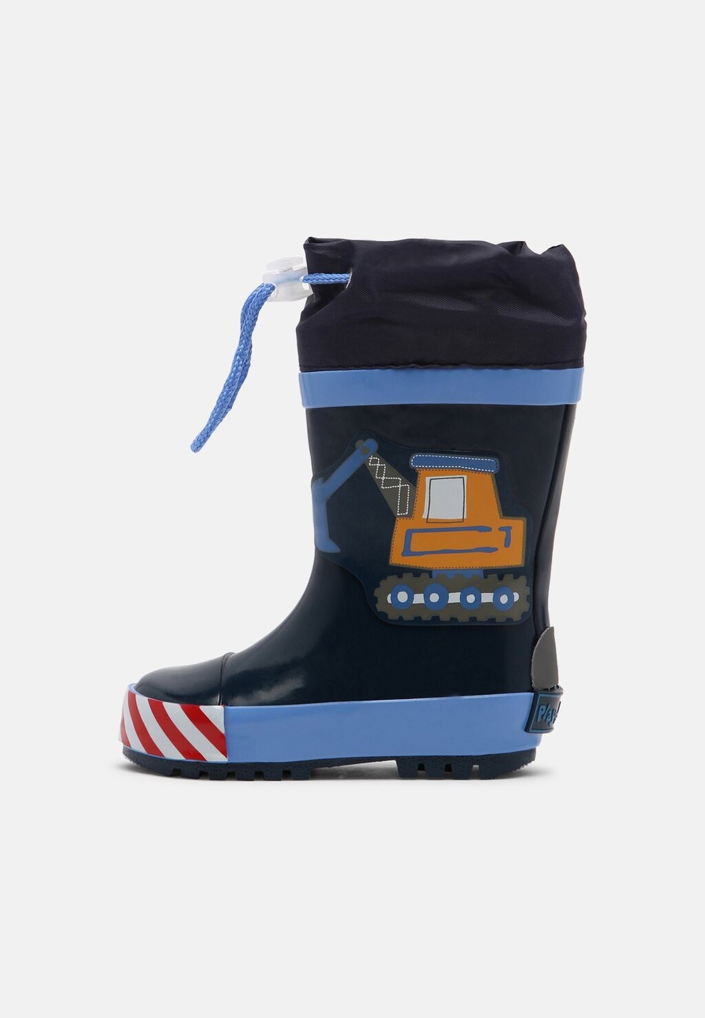 

Резиновые сапоги BAUSTELLE Playshoes, цвет bleu