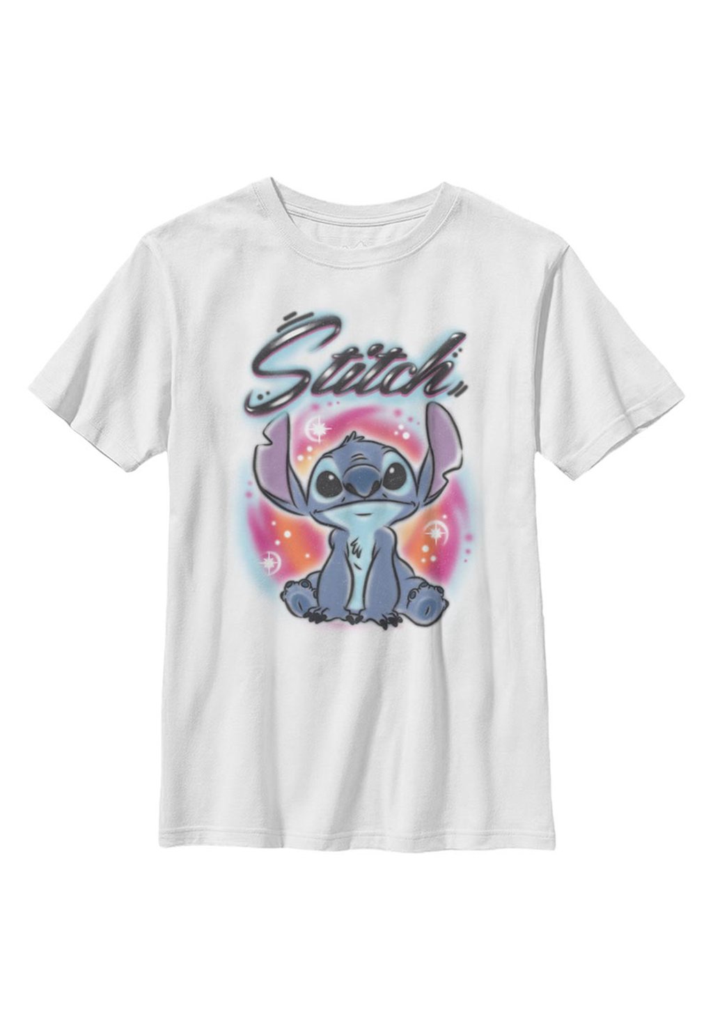 

Футболка с принтом Lilo & Stitch Stitch Airbrush Disney, белый