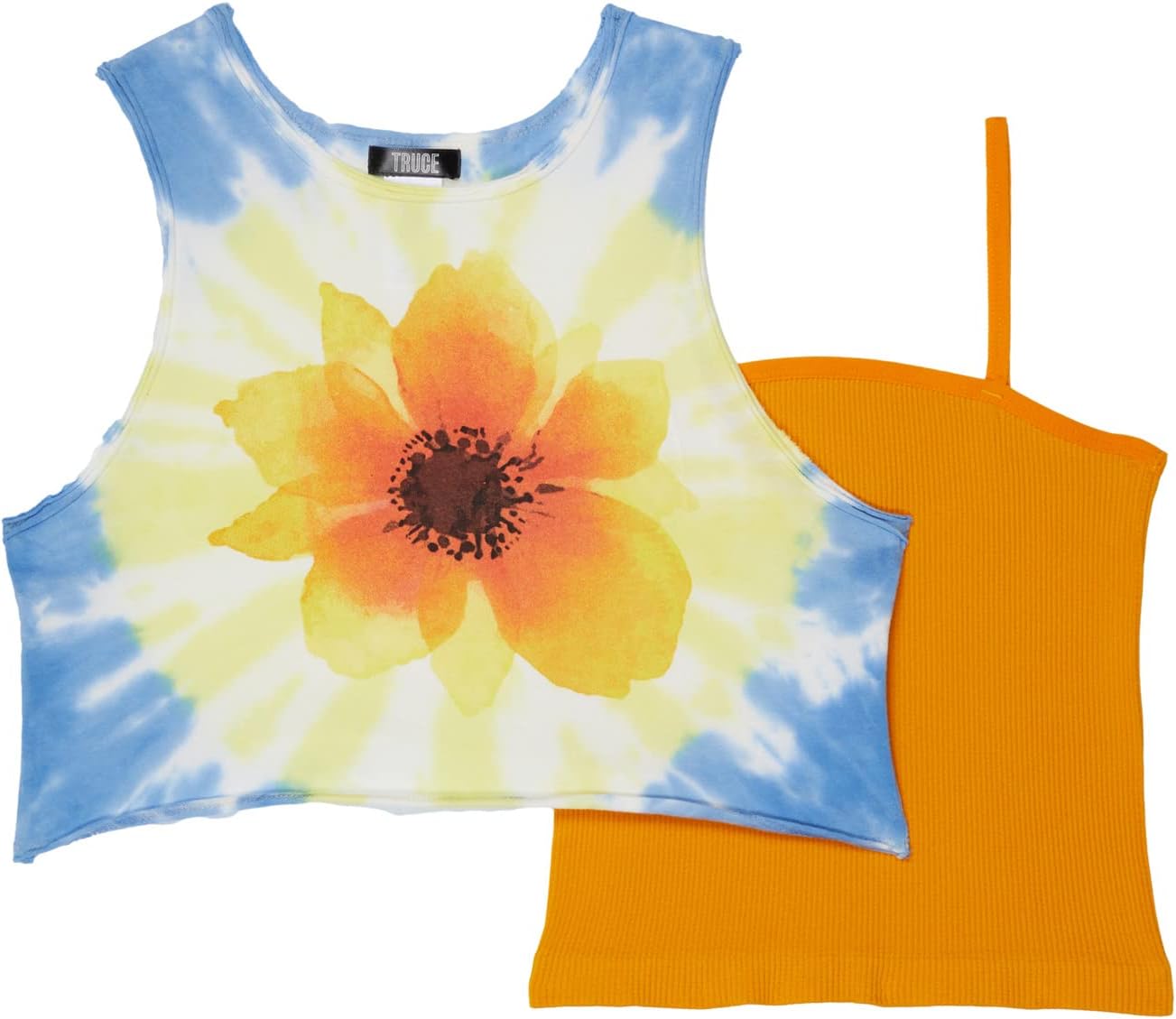 

Детский набор TRUCE Tie-Dye Tank with Inner Tube Top, разноцветный