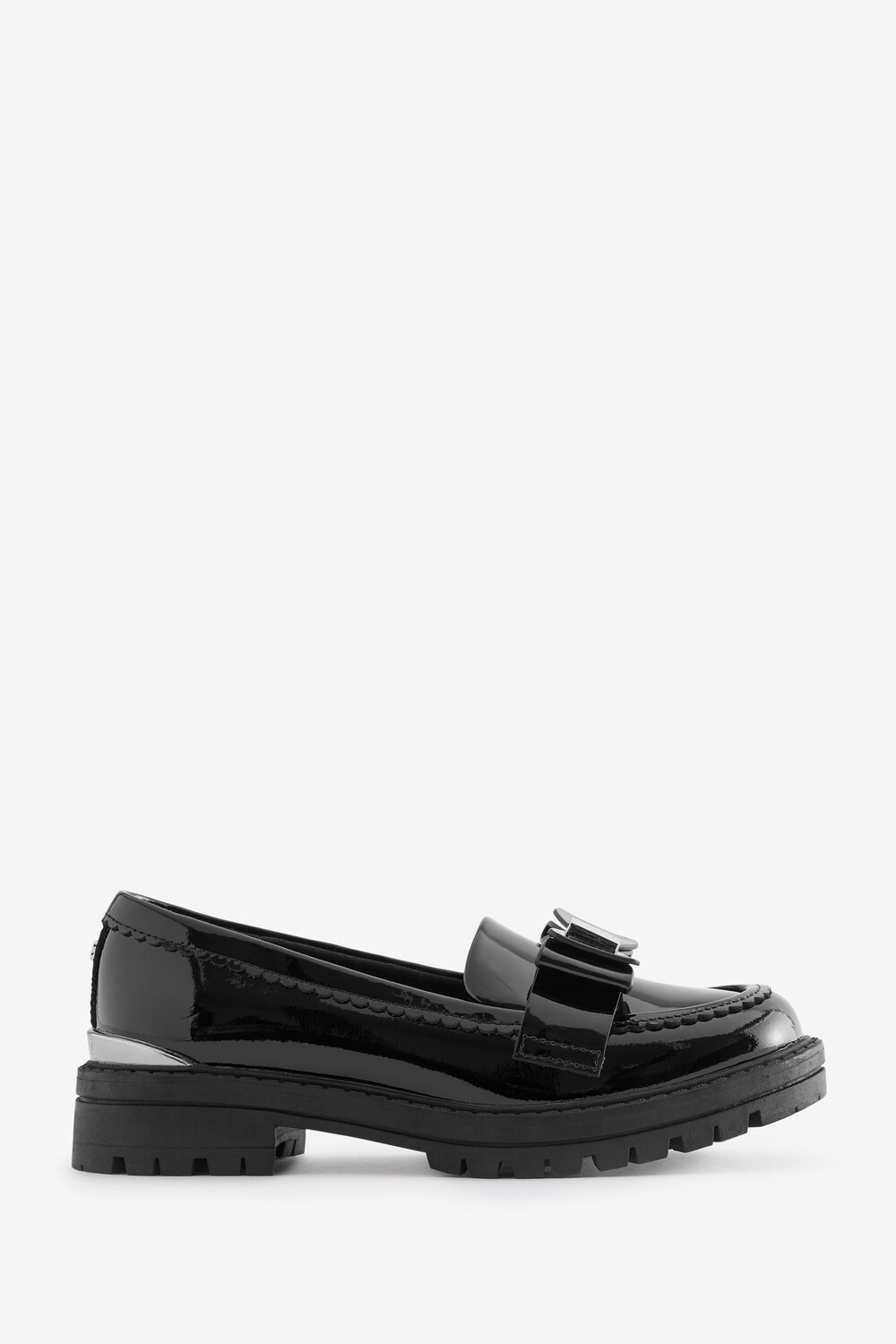 

Черные лоферы Back to School для девочек с бантом Baker by Ted Baker, черный