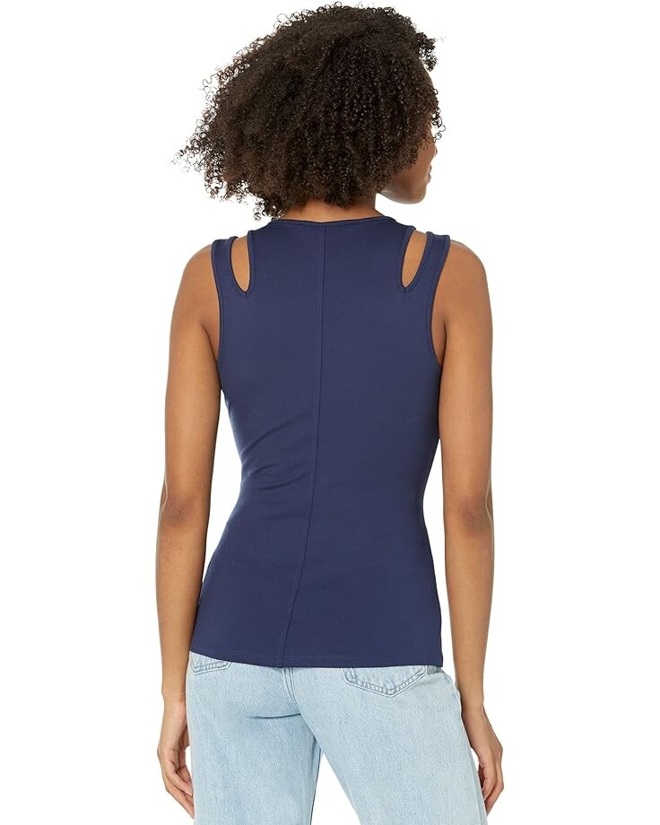 

Топ BCBGMAXAZRIA Jersey Top, темно-синий