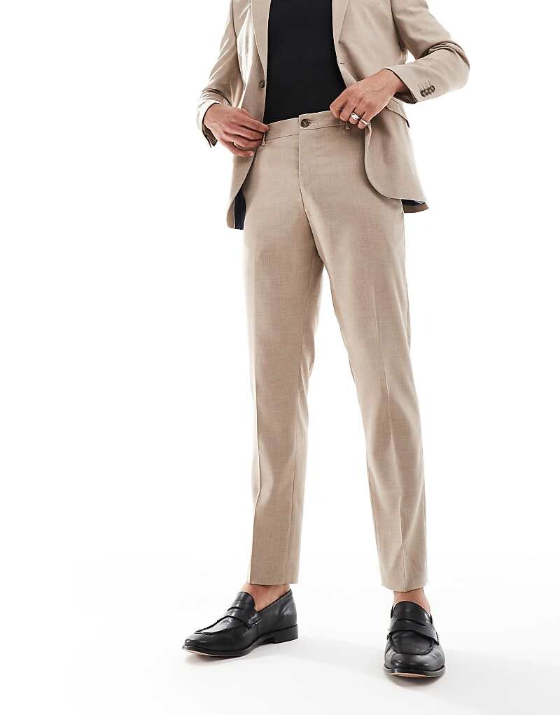 

Белые брюки классического кроя Selected Homme Neil