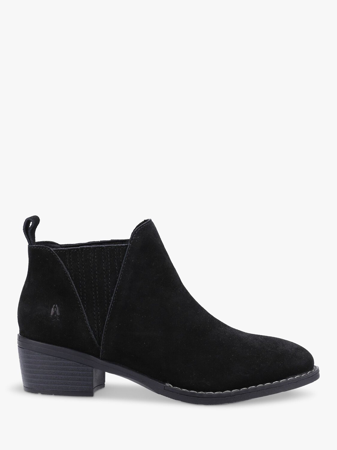 

Замшевые ботинки челси Isobel Hush Puppies, черный