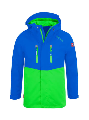 

Дождевик Trollkids Nusfjord, цвет Mittelblau/Hellgrün