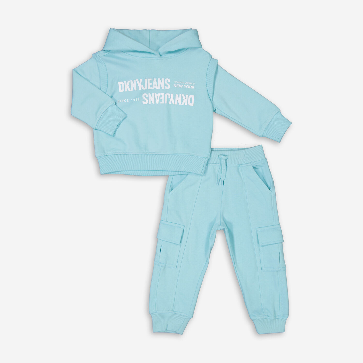 

Комплект из 2 предметов мятного цвета с белым логотипом DKNY Jeans