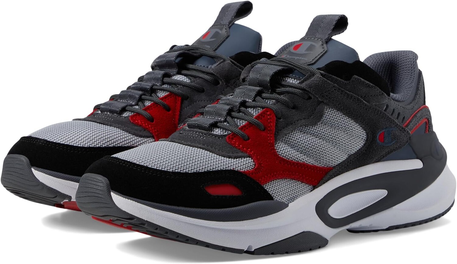 

Кроссовки Ot Alter 1 Champion, цвет Grey/Black/Scarlet