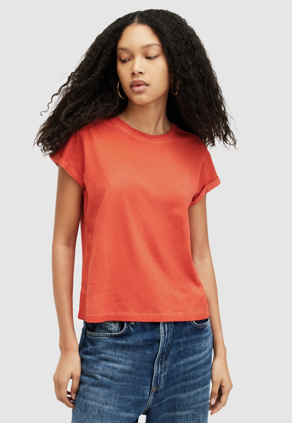 Базовая футболка ANNA AllSaints, апельсин