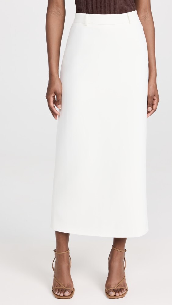

Юбка Pixie Market Nia White Maxi, белый