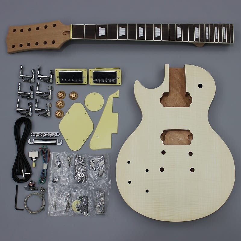 

Электрогитара Bargain Musician - GK-020L - LEFT Hand DIY Unfinished Luthier Guitar Kit - Mahogany - 12 String