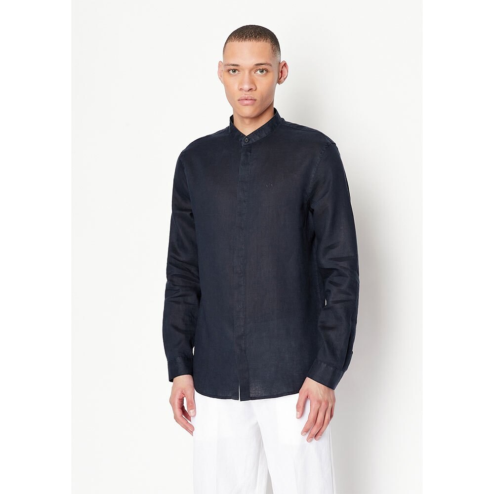 

Рубашка с длинным рукавом Armani Exchange 8NZC66_ZNCFZ, синий