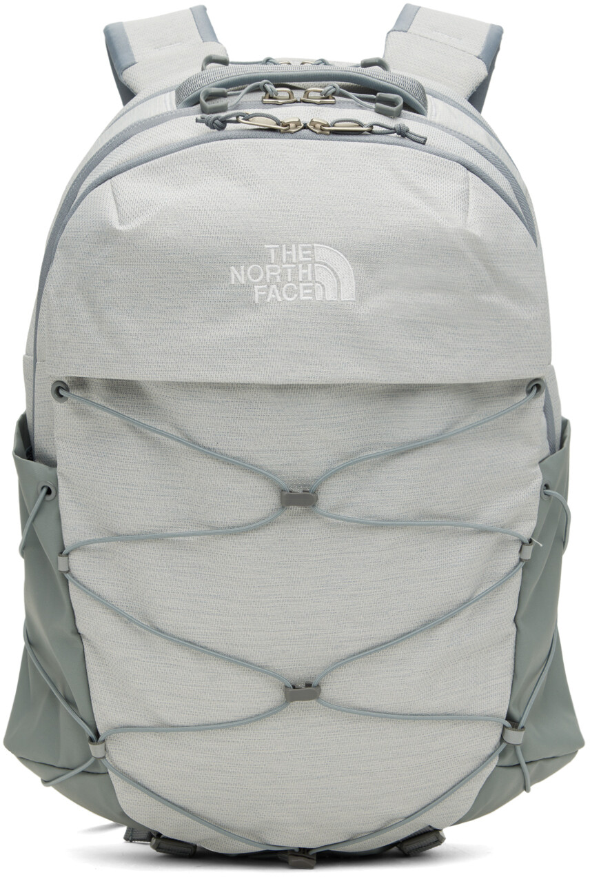 

Серый рюкзак Borealis The North Face, цвет TNF white metallic melange/Mid grey