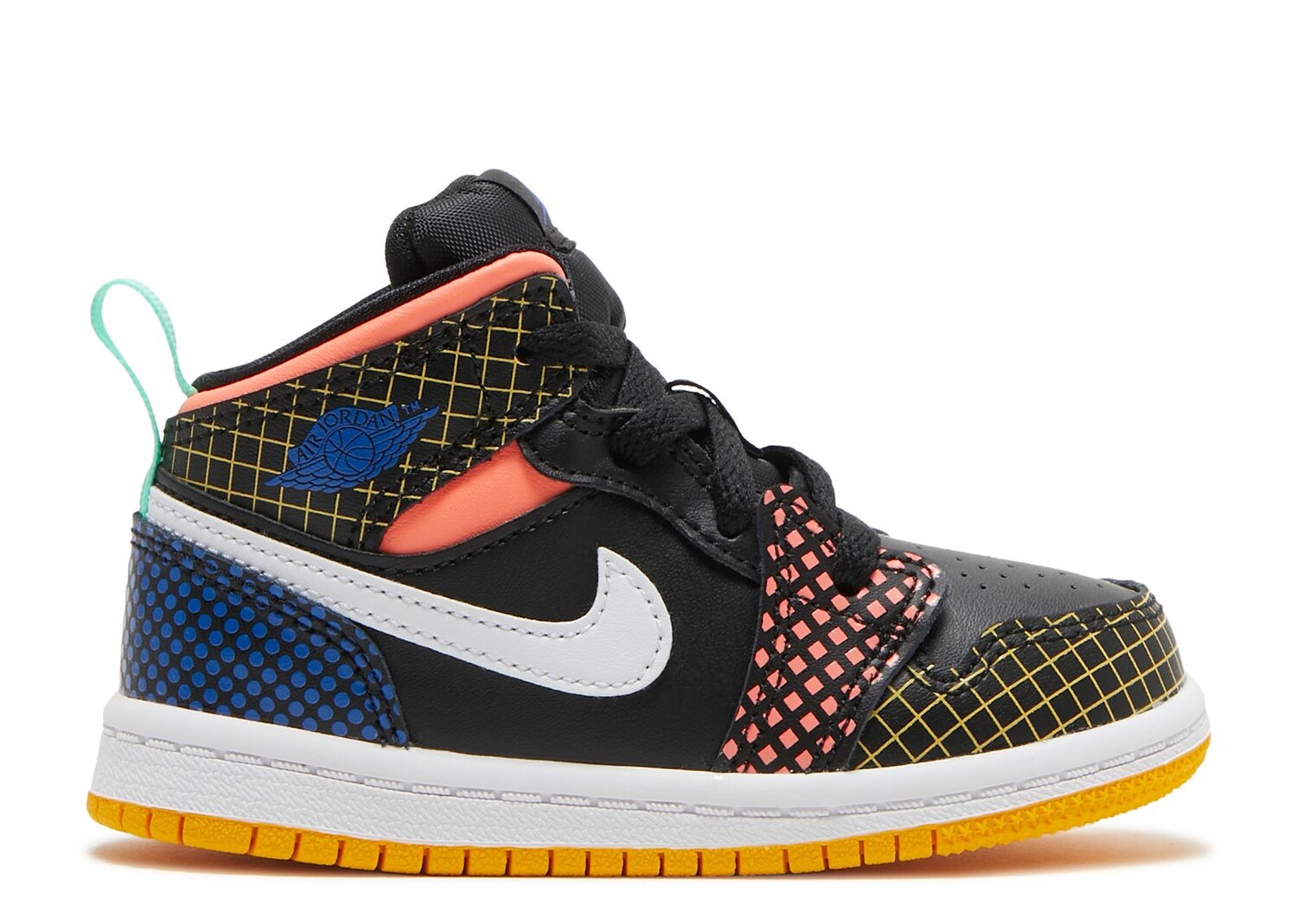 

Кроссовки Air Jordan Air Jordan 1 Mid Mmd Td 'Multi Grid', черный
